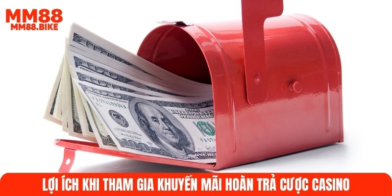 Lợi ích khi tham gia khuyến mãi hoàn trả cược Casino